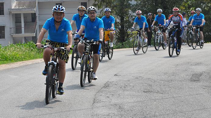 ga黄金甲户外俱乐部环千岛湖骑行