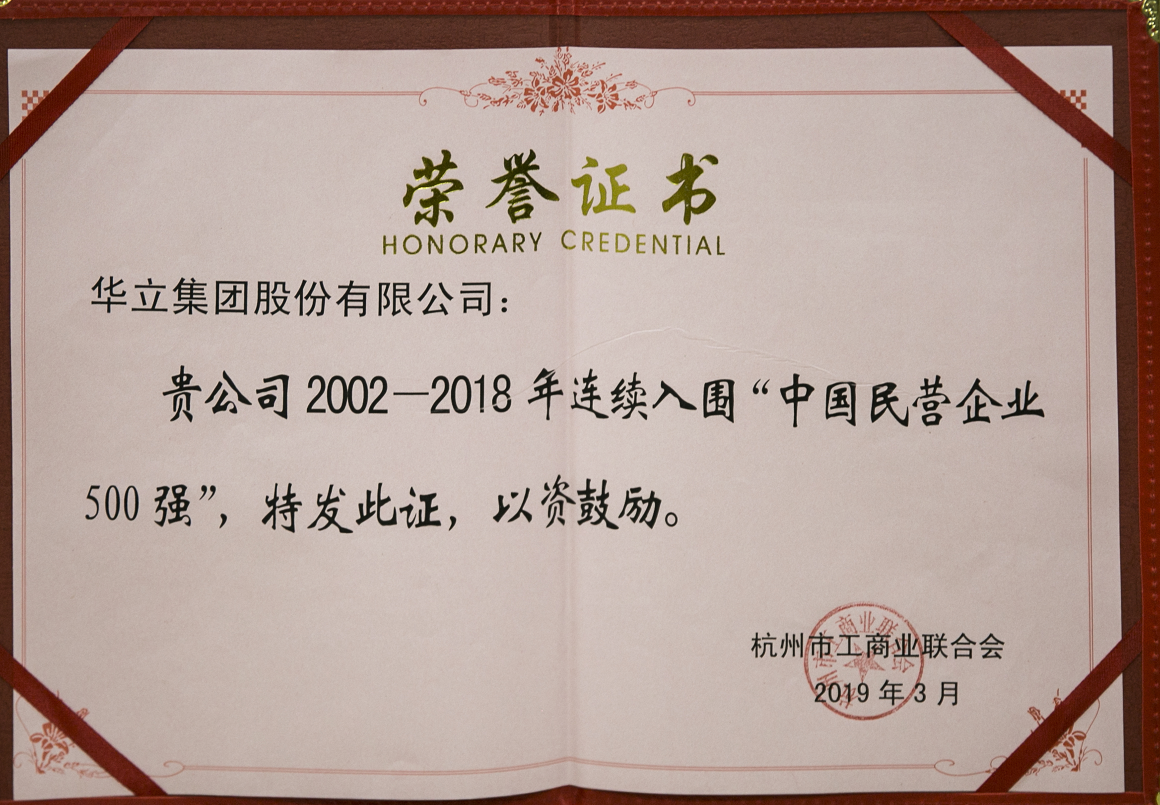 China's Top 500 Private Enterprises